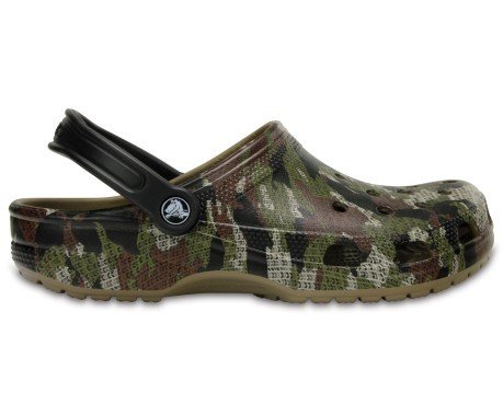 Slippers Camo Clog the green fantasy to