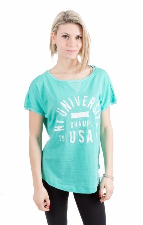 T-Shirt  Donna Morbida verde