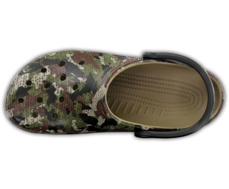 Slippers Camo Clog the green fantasy to
