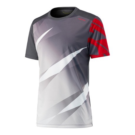 Vision Graphit T-Shirt M gris rouge