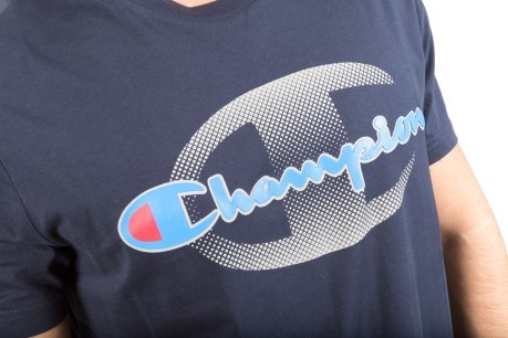 T-Shirt Graphique de la Boutique bleu