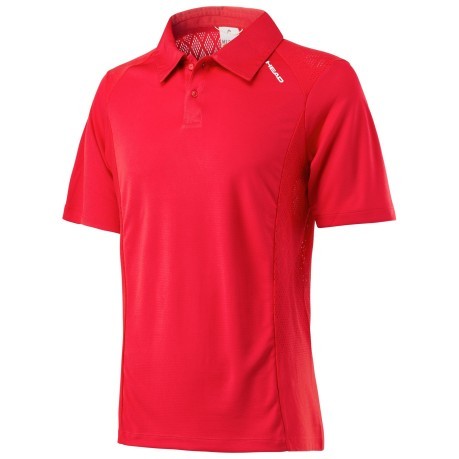 Polo Performance M rouge