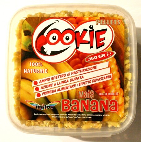 Cookie De Pellets, Maíz, Plátano