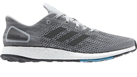 Running shoes mens PureBoost DPR grey-to-grey