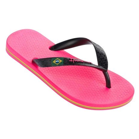 Flip-flops Junior Brasil rosa schwarz