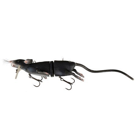 Esca Artificiale 3D Rat 30 cm 86 g marrone 