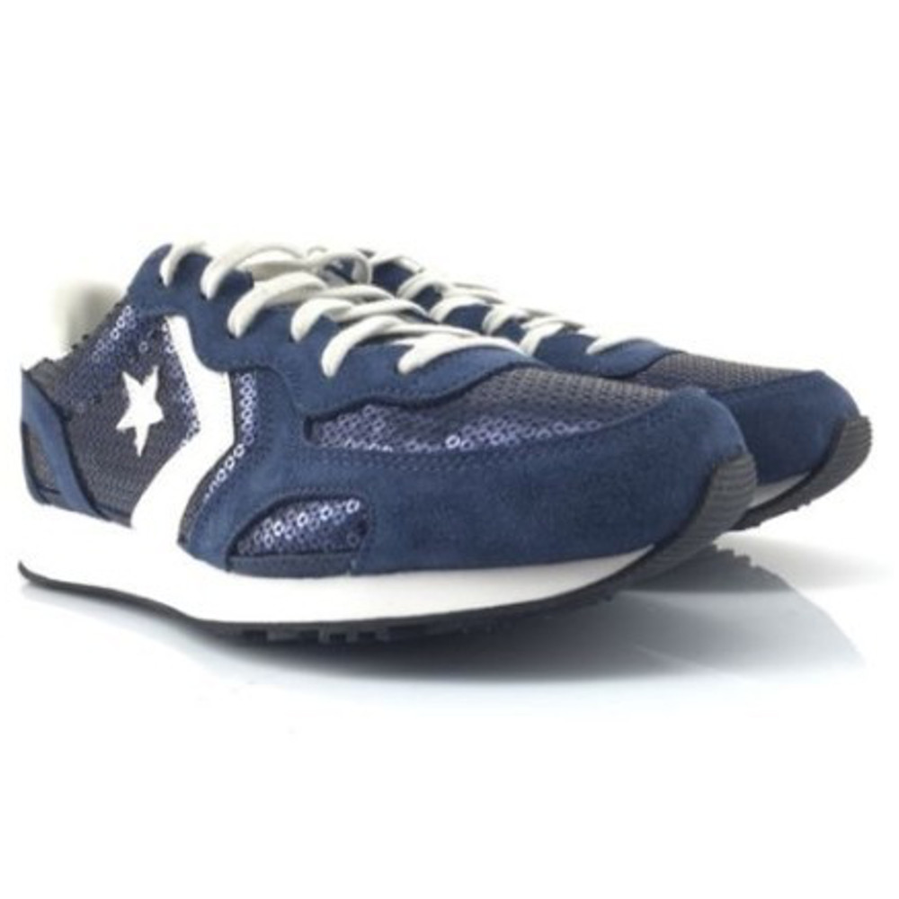 Shoes Auckland Racer Ox Sequins colore Blue - Converse 