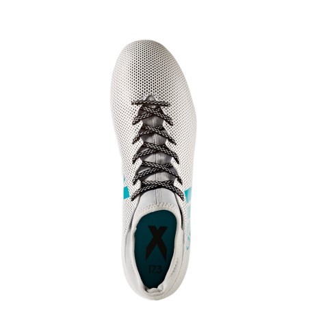Adidas X 17.3 FG white blue