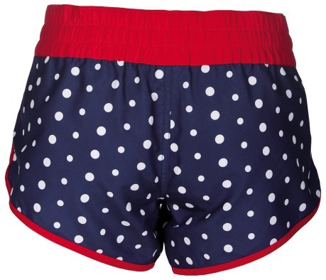 Short Donna Dots blu rosso 