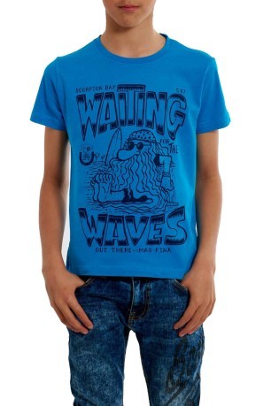 Junior T-Shirt Waves Drucken