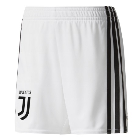 Short Juventus Domicile 2017/18 blanc profil