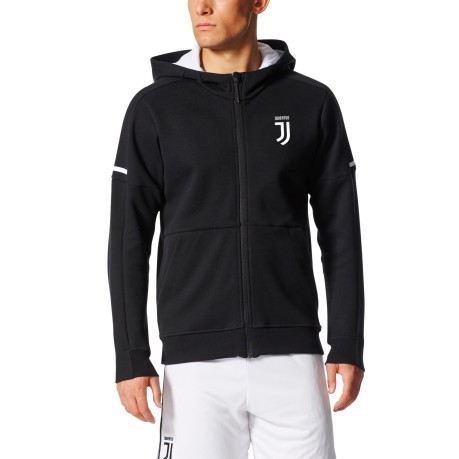 Sweatshirt Hoodie Anthem Z. N. And Juventus 2017/18 black next
