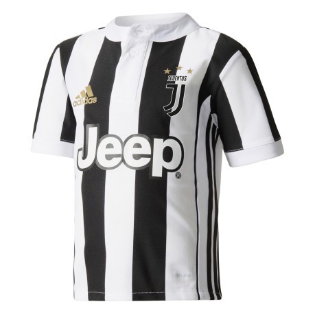 Mini Kit de la Juventus 2017/18-blanco