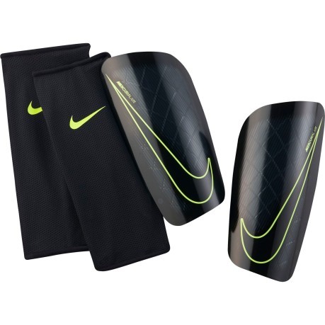Protector de espinilla Nike Mercurial Lite negro-amarillo