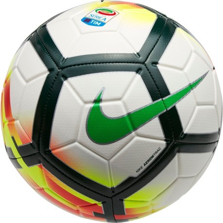Balón de fútbol Nike Strike Serie a 17/18 blanco de fantasía