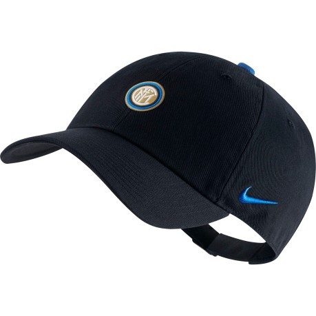 Sombrero de Inter negro Ajustable