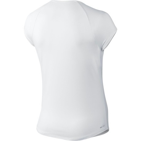 T-Shirt Femme Nikecourt blanc Pur