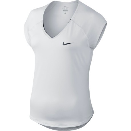 T-Shirt Damen Nikecourt Pure weiß