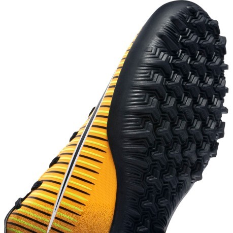 Chaussures de Football Nike Junior Mercurial Victory VI TF-noir-jaune -