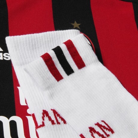 Mini Kit Milan 2017/18 rot schwarz