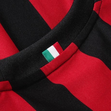 Jersey de Milán 2017/18 rojo negro