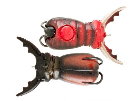 Artificial bait SuperNato Bettle Baby red