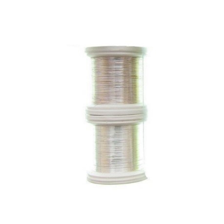 Construcción de alambre de Cable de Color 0,09 mm plata