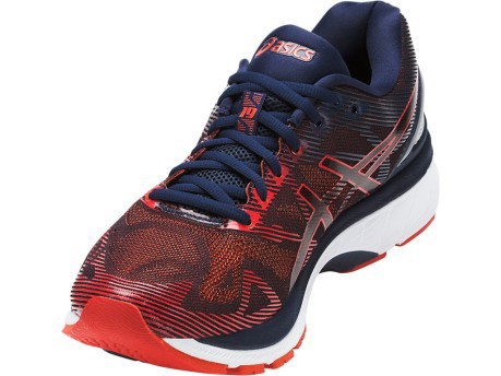 Mens Running shoes Gel Nimbus 19 to the Neutral A3 blue red