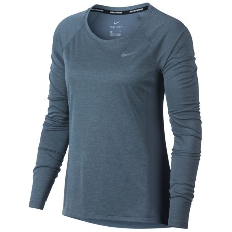 T-Shirt Damen Langarm-Running Dry Miler