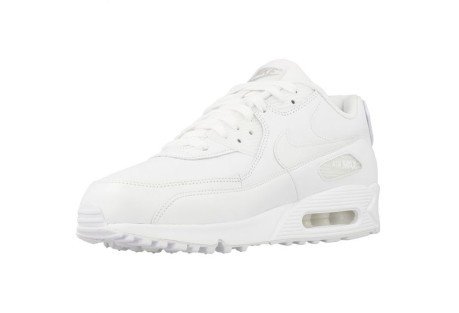 Mens shoes Air Max 90 Leather white side