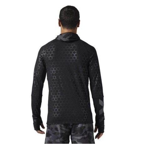 T-Shirt, el Hombre del Hexagonal Reflectante de Buceo Sudadera con capucha