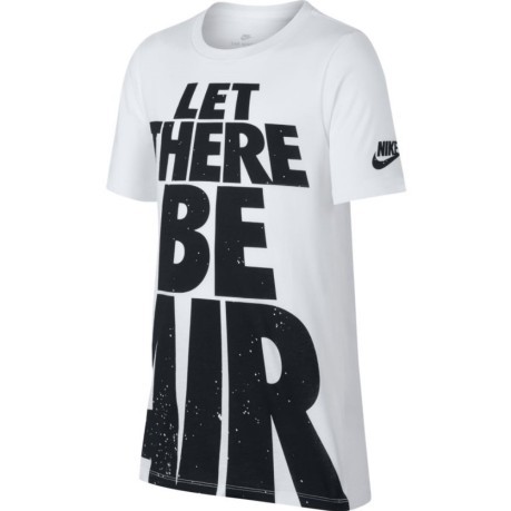 T-Shirt Bambino Sportswear "Let There Be Air" grigio
