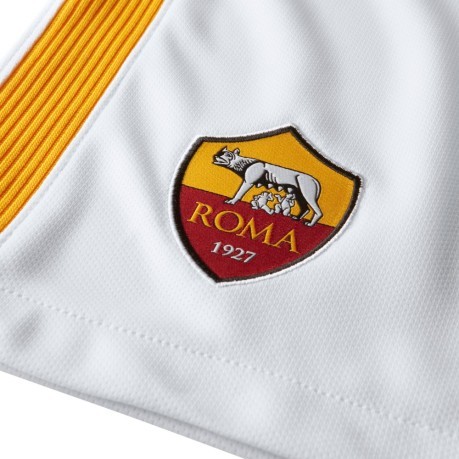 Short Roma Away 17/18 bianco 