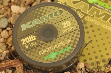 Kamo coated microtitre Hooklink 20 lb