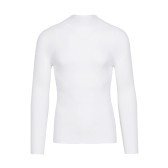 Hommes T-Shirt Manches Longues Col roulé ADV blanc
