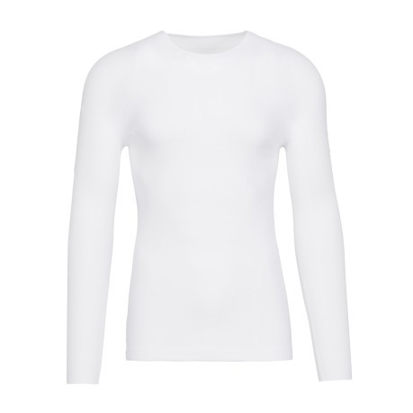 T-Shirt Uomo Maniche Lunghe ADV bianco