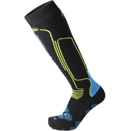 Socks Ski Superthermo Primaloft black blue
