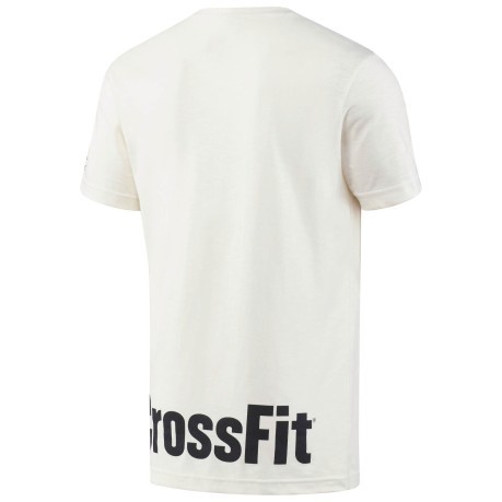 T-Shirt Uomo Crossfit F.E.F Graphic  bianco 