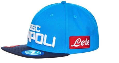 Cappellino Napoli azzurro