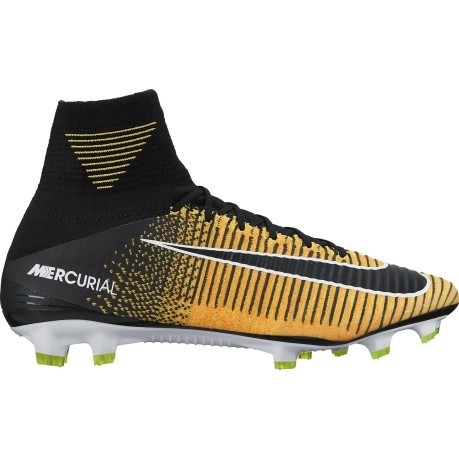 Football boots Mercurial SuperFly FG black yellow