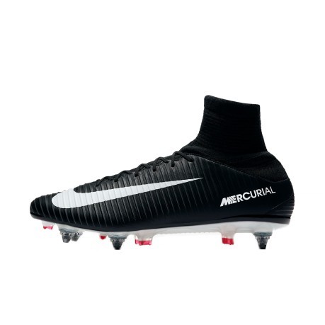 Chaussures de football Mercurial Veloce III Dynamique Ajustement SG noir zoom