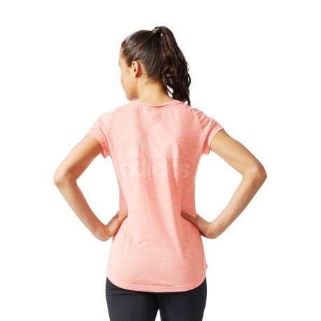 Camiseta de Mujer de IDENTIFICACIÓN de los Ganadores de color rosa
