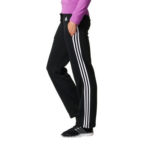 Pantaloni Donna Essentials 3 Stripes Open Hem 