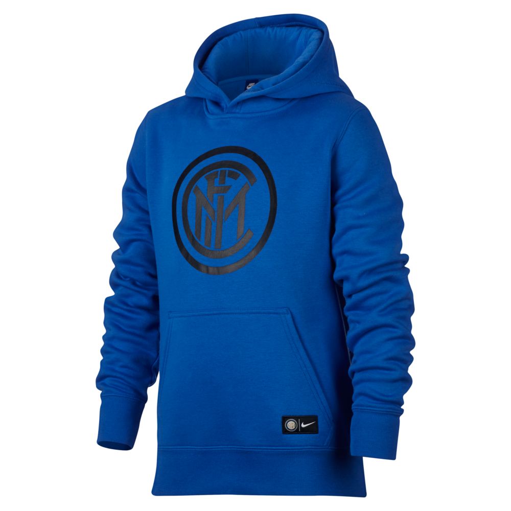 Sweatshirt Inter mailand Core Hoody jr 17/18 colore blau - Nike 