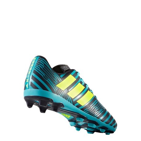 Junior botas de Fútbol Adidas Nemeziz 17.4 FG azul