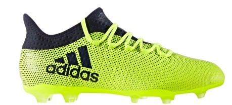 Chaussures de Football Adidas X 17.2 FG jaune