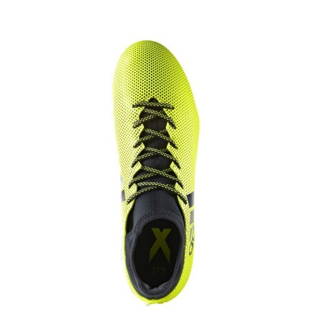 Botas de fútbol Adidas X 17.3 FG amarillo