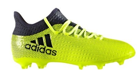 Football boots Adidas X 17.1 FG yellow