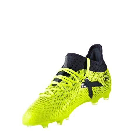 Chaussures de Football Adidas X 17.1 FG jaune