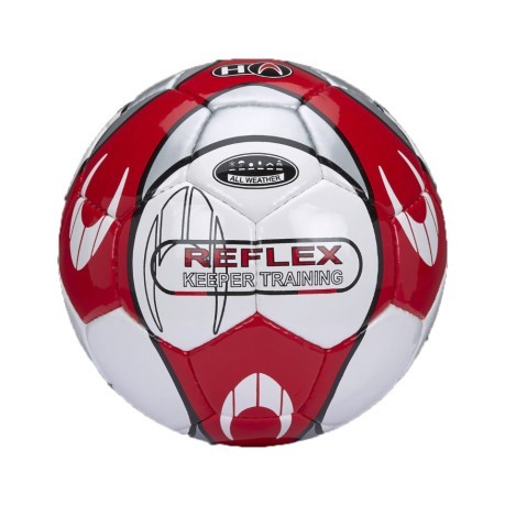 Ball Fußball Torwart-Reflex Rebound Irregolarebianco rot